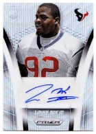 2014 Louis Nix III Panini Prizm - Rookie Autograph Prizm Light Blue Wave (#'d to 35) (#:AR-LN) (Stock: 1) - $11.00