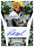 2014 Rajion Neal Panini Prizm - Prizm Camo Rookie Autograph (#'d to 150) (#:AR-RN) (Stock: 1) - $6.50