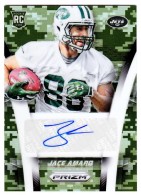 2014 Jace Amaro Panini Prizm - Prizm Camo Rookie Autograph (#'d to 200) (#:AR-JA) (Stock: 1) - $7.50