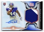 2014 Andre Williams Topps Platinum - Autograph Rookie Refractor Patch (2-Color) (#:ARP-AW) (Stock: 1) - $12.50