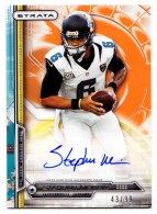 2014 Stephen Morris Topps Strata - Topaz Rookie Autograph (#'d to 99) (#:200) (Stock: 1) - $6.00