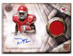 2014 De'Anthony Thomas Topps Valor - Shield of Honor Patch Autograph (#:SOH-DT) (Stock: 1) - $9.50