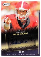 2015 Hutson Mason Sage HIT - Autograph Black (#:A19) (Stock: 1) - $9.00