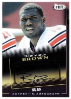 2015 Dominique Brown Sage HIT - Autograph Black (#:A60) (Stock: 1) - $7.50