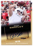 2015 Jaxon Shipley Sage HIT - Autograph Gold (#'d to 250) (#:A42) (Stock: 1) - $7.50