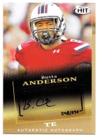 2015 Rory Anderson Sage HIT - Autograph Gold (#'d to 250) (#:A31) (Stock: 1) - $7.50