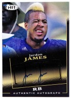 2015 Jordon James Sage HIT - Autograph Black (#:A116) (Stock: 1) - $6.00