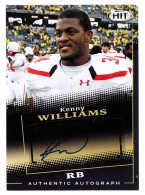 2015 Kenny Williams Sage HIT - Autograph Black (#:A134) (Stock: 1) - $6.00