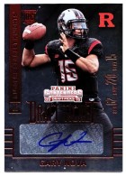 2015 Gary Nova Panini Contenders Draft Picks - College Draft Ticket Red Foil Autograph (#:185) (Stock: 2) - $6.50