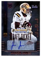 2015 Jordon James Panini Contenders Draft Picks - College Draft Ticket Red Foil Autograph (#:204) (Stock: 2) - $6.00