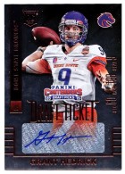 2015 Grant Hedrick Panini Contenders Draft Picks - College Draft Ticket Red Foil Autograph (#:249) (Stock: 1) - $6.00