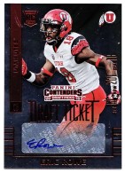 2015 Eric Rowe Panini Contenders Draft Picks - College Draft Ticket Red Foil Autograph (#:251) (Stock: 3) - $5.50