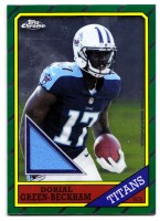 2015 Dorial Green-Beckham Topps Chrome - 60th Anniversary Relic Jersey (#:T60R-DG) (Stock: 1) - $5.00