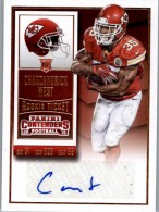 2015 Charcandrick West Panini Contenders - Rookie Autograph (#:186) (Stock: 1) - $17.50
