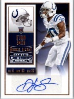 2015 D'Joun Smith Panini Contenders - Rookie Autograph (#:273) (Stock: 1) - $6.00