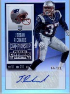 2015 Jordan Richards Panini Contenders - Championship Ticket Autograph (#'d to 99) (#:275) (Stock: 1) - $12.50