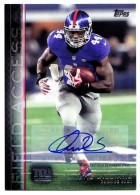 2015 Andre Williams Topps Field Access - Autograph (#:22) (Stock: 1) - $7.50