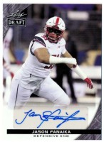 2016 Jason Fanaika Leaf Draft - Leaf Draft - Autograph (#:A-JFI) (Stock: 1) - $5.00