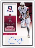 2016 Cayleb Jones Panini Contenders Draft Picks - Rookie Autograph (#:164) (Stock: 1) - $6.50