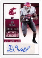 2016 Dom Williams Panini Contenders Draft Picks - Rookie Autograph (#:314) (Stock: 1) - $6.00