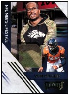 2016 Von Miller Panini Playoff - Men's Lifestyle Camo Jersey (#:1) (Stock: 1) - $7.50