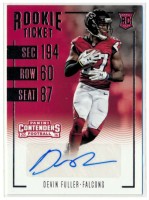 2016 Devin Fuller Panini Contenders - Rookie Autograph (#:241) (Stock: 1) - $5.00