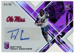 2017 Tony Conner Elite Draft Picks - Rookie Autograph Status Die Cut Purple (#'d to 99) (#:264) (Stock: 1) - $8.00