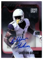 2017 Shelton Gibson Sage Hit Premier Draft - Peak Performance Autograph (#:PK-SG) (Stock: 1) - $9.00