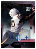 2017 Michael Roberts Sage Hit Premier Draft - Peak Performance Autograph (#:PK-MH) (Stock: 1) - $7.50