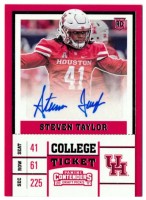 2017 Steven Taylor Panini Contenders Draft Picks - Rookie Autograph (#:249) (Stock: 2) - $5.00