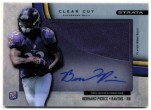 2012 Bernard Pierce Topps Strata - Clear Cut Rookie Relic Autograph (#:CCAR-BP) (Stock: 1) - $8.00