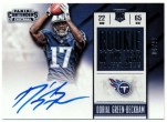 2015 Dorial Green-Beckham Panini Contenders - Rookie of the Year Contenders Autograph (#'d to 99) (#:ROY-DGB) (Stock: 1) - $6.00