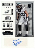 2017 Sidney Jones Panini Contenders - Rookie Autograph (#:115) (Stock: 1) - $3.75