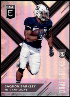 2018 Saquon Barkley Elite Draft Picks - Rookie Variation (#:105B) (Stock: 4) - $5.00