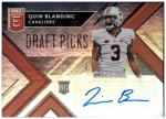 2018 Quin Blanding Elite Draft Picks - Autograph (#:204) (Stock: 2) - $4.00