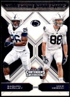 2018 Saquon Barkley Panini Contenders Draft Picks - Collegiate Connections (w/ Mike Gesicki) (#:15) (Stock: 1) - $2.50