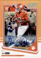 2018 Deon Cain Score - Gold Zone Autograph (#'d to 50) (#:393) (Stock: 1) - $12.50