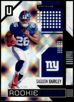 2018 Saquon Barkley Panini Unparalleled - Rookie Focus (#:RF-SB) (Stock: 1) - $2.50