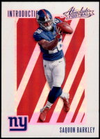 2018 Saquon Barkley Absolute - Introductions (#:IN-SB) (Stock: 1) - $3.50