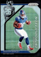 2018 Saquon Barkley Panini Prizm - Rookie Introduction Prizm (#:2) (Stock: 1) - $6.00