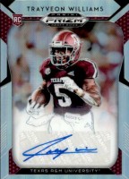 2019 Trayveon Williams Panini Prizm Draft Picks - Prizm Rookie Autograph (#:115) (Stock: 1) - $5.00