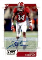 2019 Deionte Thompson Score - Rookie Autograph (#:377) (Stock: 1) - $6.00