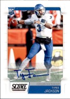 2019 Tyree Jackson Score - Rookie Autograph (#:409) (Stock: 1) - $15.00