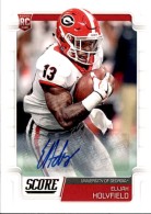 2019 Elijah Holyfield Score - Rookie Autograph (#:357) (Stock: 1) - $12.50