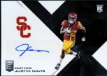 2017 Justin Davis Elite Draft Picks - Draft Picks Rookie Autograph (#:197) (Stock: 1) - $6.50