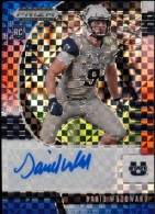 2020 David Woodward Panini Prizm Draft Picks - Red White and Blue Autograph Prizm (#'d to 99) (#:179) (Stock: 1) - $7.50