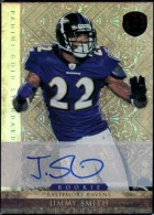 2011 Jimmy Smith CB Panini Gold Standard - Rookie Autograph Silver (#'d to 499) (#:196) (Stock: 1) - $6.00