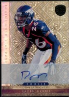 2011 Rahim Moore Panini Gold Standard - Rookie Autograph Silver (#'d to 499) (#:226) (Stock: 1) - $6.00