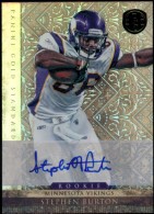 2011 Stephen Burton Panini Gold Standard - Rookie Autograph Silver (#'d to 499) (#:242) (Stock: 1) - $6.00