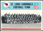 1966 Team Card Philadelphia - St. Louis Cardinals Team Card (#:157) (Stock: 1) - $3.00